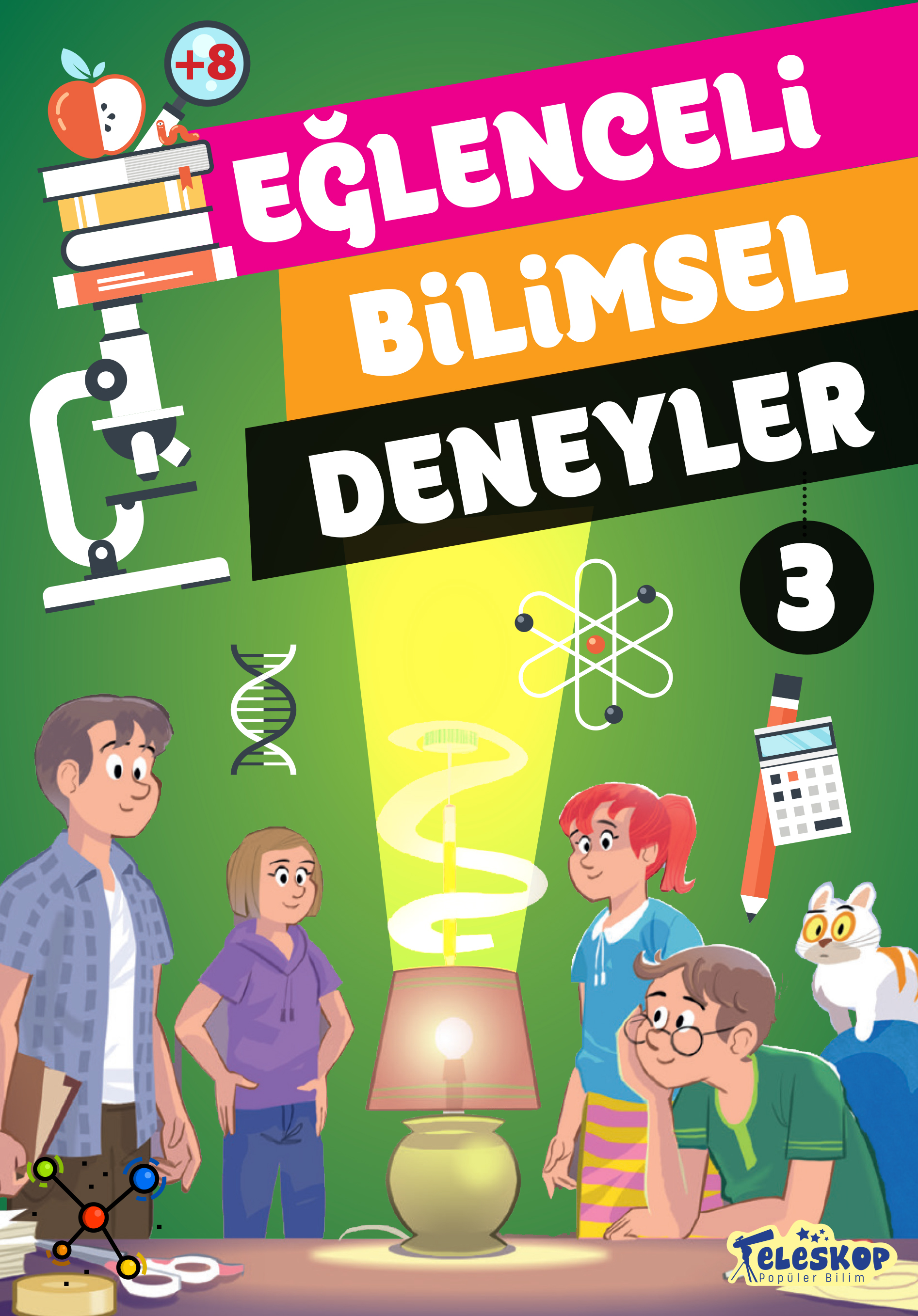 TELESKOP POPÜLER BİLİM EĞLENCELİ BİLİMSEL DENEYLER SERİSİ